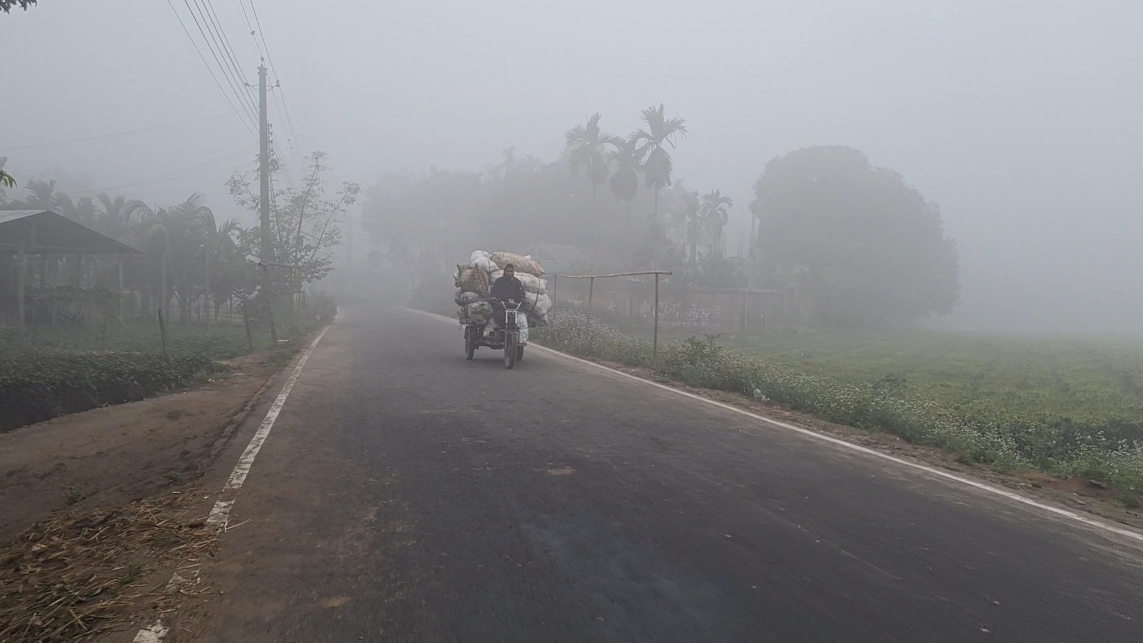 পঞ্চগড়ে কমেনি শীতের দাপট